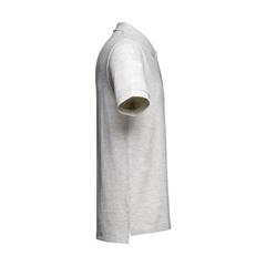 Vue Polo à manches courtes en coton pour hommes - Thc adam de couleur blanc| Krokrodeal