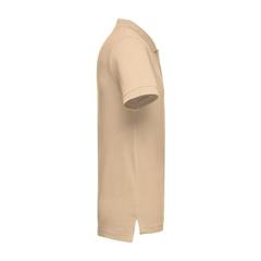 Vue Polo à manches courtes en coton pour hommes - Thc adam de couleur marron| Krokrodeal