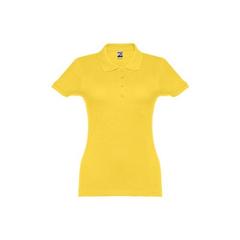 Vue Polo pour femme - Thc eve de couleur jaune| Krokrodeal