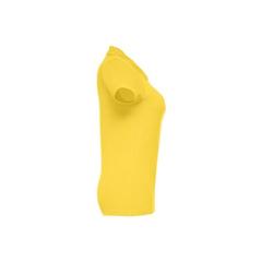 Vue Polo pour femme - Thc eve de couleur jaune| Krokrodeal