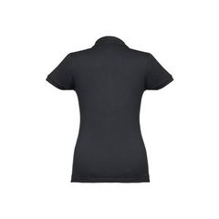 Vue Polo pour femme - Thc eve de couleur noir| Krokrodeal