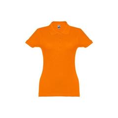 Vue Polo pour femme - Thc eve de couleur orange| Krokrodeal
