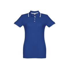 Vue Polo slim fit pour femme - Thc rome women de couleur bleu| Krokrodeal