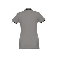 Vue Polo slim fit pour femme - Thc rome women de couleur gris| Krokrodeal