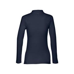 Vue Polo à manches longues pour femme - Thc bern women de couleur bleu| Krokrodeal