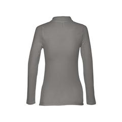 Vue Polo à manches longues pour femme - Thc bern women de couleur gris| Krokrodeal