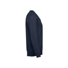 Vue Pull col V pour homme en coton et polyamide - Thc milan de couleur bleu| Krokrodeal