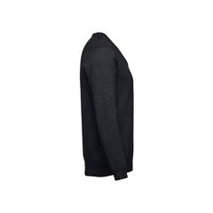 Vue Pull col V pour homme en coton et polyamide - Thc milan de couleur noir| Krokrodeal
