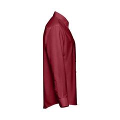 Vue Chemise oxford à manches longues pour hommes - Thc tokyo de couleur rouge| Krokrodeal
