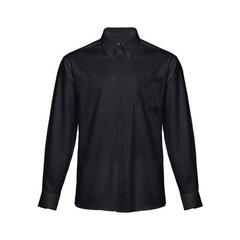 Chemise oxford à manches longues pour hommes - Thc tokyo publicitaire pas cher
