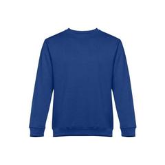 Vue Sweat unisexe en coton et polyester - Thc delta de couleur bleu| Krokrodeal