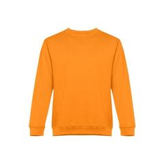 Vue Sweat unisexe en coton et polyester - Thc delta de couleur orange| Krokrodeal