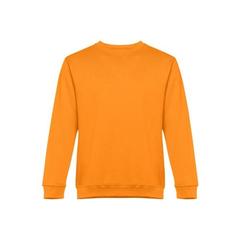Vue Sweat unisexe en coton et polyester - Thc delta de couleur orange| Krokrodeal