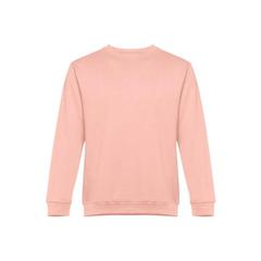 Vue Sweat unisexe en coton et polyester - Thc delta de couleur rose| Krokrodeal
