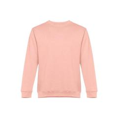 Vue Sweat unisexe en coton et polyester - Thc delta de couleur rose| Krokrodeal