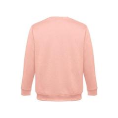 Vue Sweat unisexe en coton et polyester - Thc delta de couleur rose| Krokrodeal
