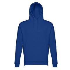 Vue Sweat (unisexe) avec capuche en coton et polyester - Thc phoenix de couleur bleu| Krokrodeal