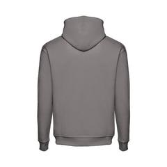 Vue Sweat (unisexe) avec capuche en coton et polyester - Thc phoenix de couleur gris| Krokrodeal