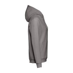 Vue Sweat (unisexe) avec capuche en coton et polyester - Thc phoenix de couleur gris| Krokrodeal