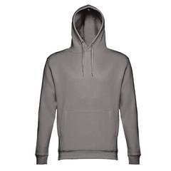Vue Sweat (unisexe) avec capuche en coton et polyester - Thc phoenix de couleur gris| Krokrodeal