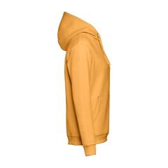 Vue Sweat (unisexe) avec capuche en coton et polyester - Thc phoenix de couleur jaune| Krokrodeal