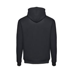 Vue Sweat (unisexe) avec capuche en coton et polyester - Thc phoenix de couleur noir| Krokrodeal