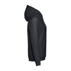 Vue Sweat (unisexe) avec capuche en coton et polyester - Thc phoenix de couleur noir| Krokrodeal