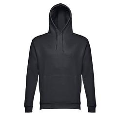 Vue Sweat (unisexe) avec capuche en coton et polyester - Thc phoenix de couleur noir| Krokrodeal