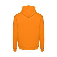 Vue Sweat (unisexe) avec capuche en coton et polyester - Thc phoenix de couleur orange| Krokrodeal