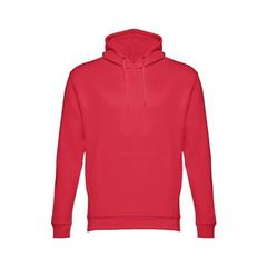 Vue Sweat (unisexe) avec capuche en coton et polyester - Thc phoenix de couleur rouge| Krokrodeal