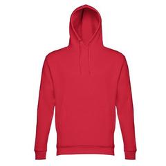 Vue Sweat (unisexe) avec capuche en coton et polyester - Thc phoenix de couleur rouge| Krokrodeal