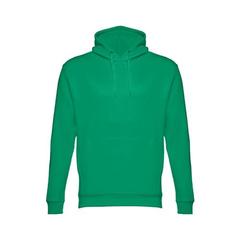 Vue Sweat (unisexe) avec capuche en coton et polyester - Thc phoenix de couleur vert| Krokrodeal