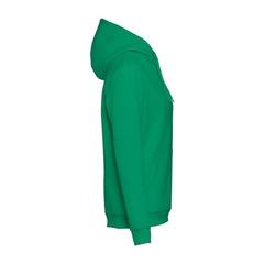 Vue Sweat (unisexe) avec capuche en coton et polyester - Thc phoenix de couleur vert| Krokrodeal