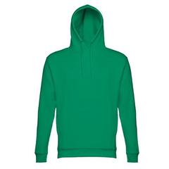 Vue Sweat (unisexe) avec capuche en coton et polyester - Thc phoenix de couleur vert| Krokrodeal