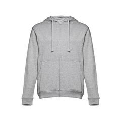 Vue Sweat-shirt homme en coton et polyester - Thc amsterdam de couleur gris| Krokrodeal