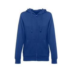 Vue Sweat-shirt pour femme en coton et polyester - Thc amsterdam women de couleur bleu| Krokrodeal