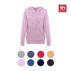 Vue générale Sweat-shirt pour femme en coton et polyester - Thc amsterdam women | Krokrodeal