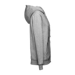 Vue Sweat-shirt pour femme en coton et polyester - Thc amsterdam women de couleur gris| Krokrodeal