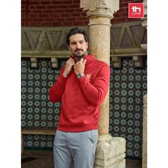 Vue générale Sweat-shirt col zippé unisexe - Thc budapest | Krokrodeal