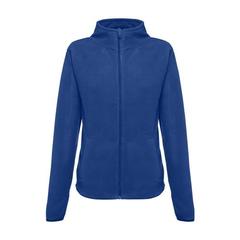 Vue Veste polaire ceinturée en polyester pour femme - Thc helsinki women de couleur bleu| Krokrodeal