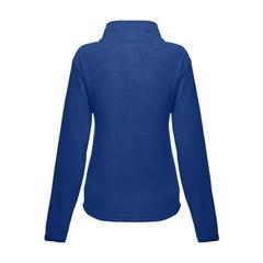Vue Veste polaire ceinturée en polyester pour femme - Thc helsinki women de couleur bleu| Krokrodeal
