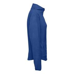 Vue Veste polaire ceinturée en polyester pour femme - Thc helsinki women de couleur bleu| Krokrodeal