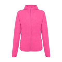 Vue Veste polaire ceinturée en polyester pour femme - Thc helsinki women de couleur rose| Krokrodeal