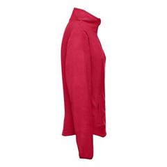 Vue Veste polaire ceinturée en polyester pour femme - Thc helsinki women de couleur rouge| Krokrodeal