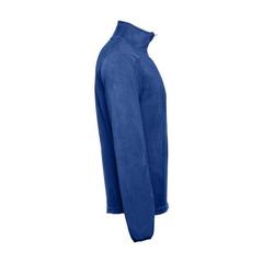 Vue Pull polaire col zippé unisexe - Thc vienna de couleur bleu| Krokrodeal