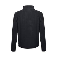 Vue Pull polaire col zippé unisexe - Thc vienna de couleur noir| Krokrodeal