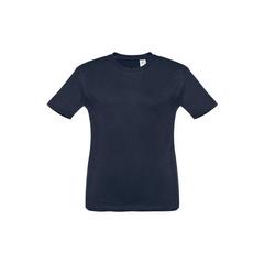 Vue T-shirt enfant unisexe - Thc ankara kids de couleur bleu| Krokrodeal
