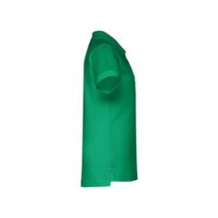 Vue Polo à manches courtes en coton pour enfants (unisexe) - Thc adam kids de couleur vert| Krokrodeal