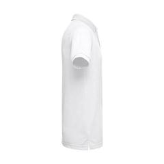 Vue THC BERLIN WH. Polo à manches courtes pour homme. Couleur blanche de couleur blanc| Krokrodeal