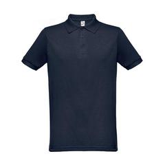 Vue Polo manches courtes pour homme - Thc berlin de couleur bleu| Krokrodeal